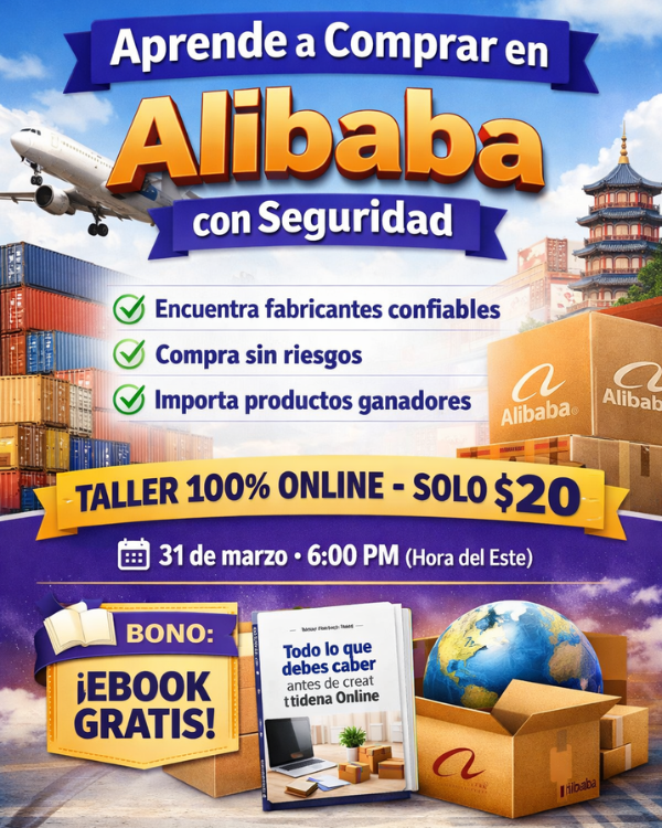 Taller Aprende a comprar en Alibaba con seguridad